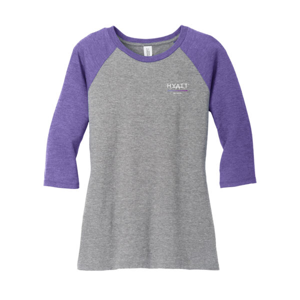 Women's 3/4-Sleeve Raglan Tee Thumbnail
